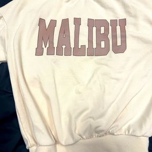 Girls Malibu graphic sweater